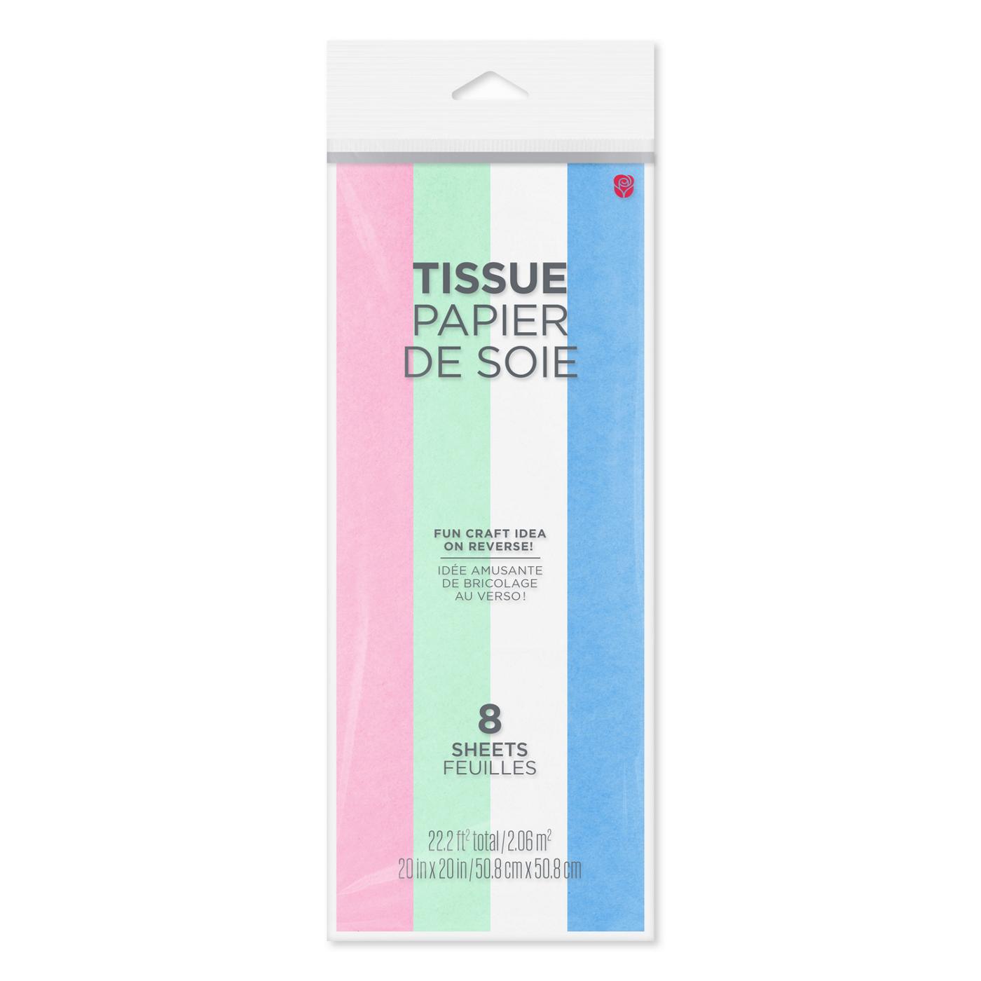 American Greetings Pastel Solid Colors Easter Gift Tissue Paper, 8 ct; image 1 of 6