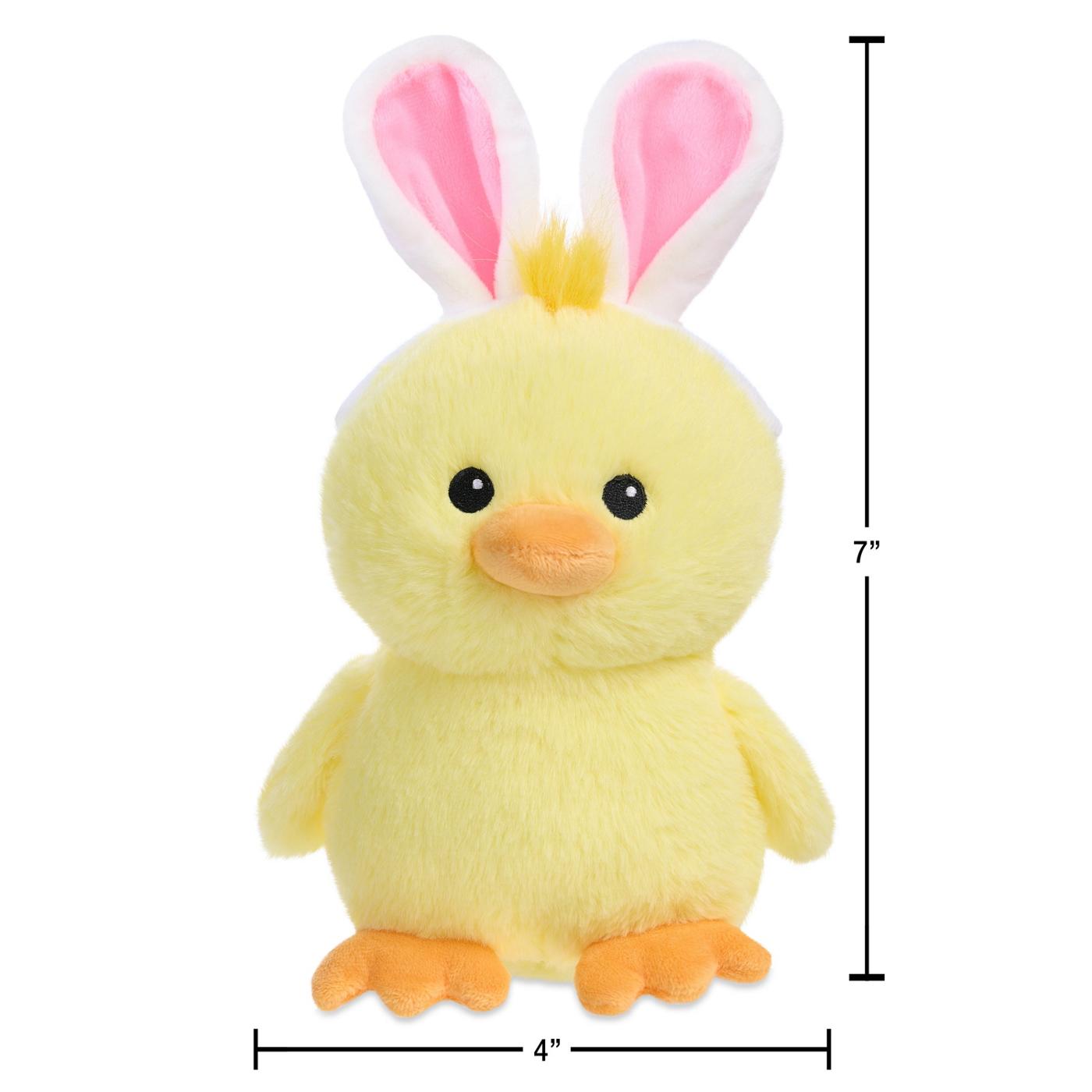 American Greetings Easter Plush Chick with Bunny Ears; image 3 of 5