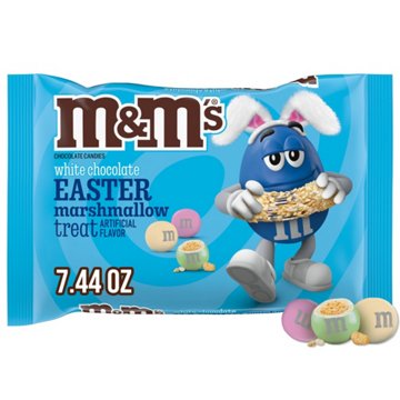 M&M'S White Chocolate Easter Marshmallow Treat Candy