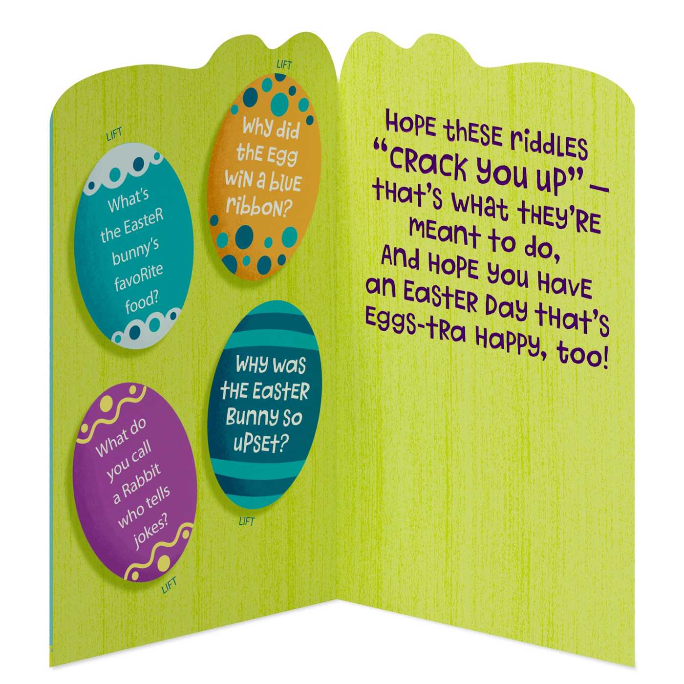 American Greetings Easter Card for Kids - Easter Jokes; image 3 of 5