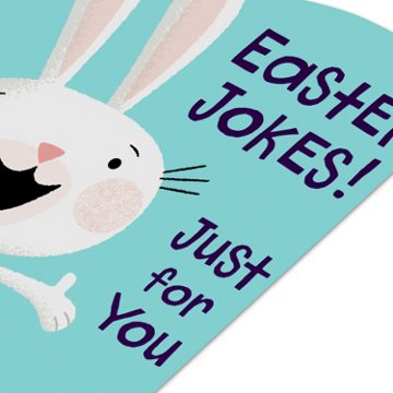 American Greetings Easter Card for Kids - Easter Jokes, 8.25" x 5.375"