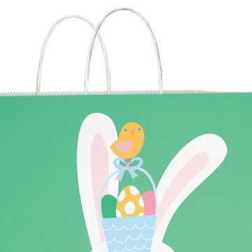 American Greetings Easter Bunny Jumbo Easter Gift Bag, 15 in. x 6 in. x 15