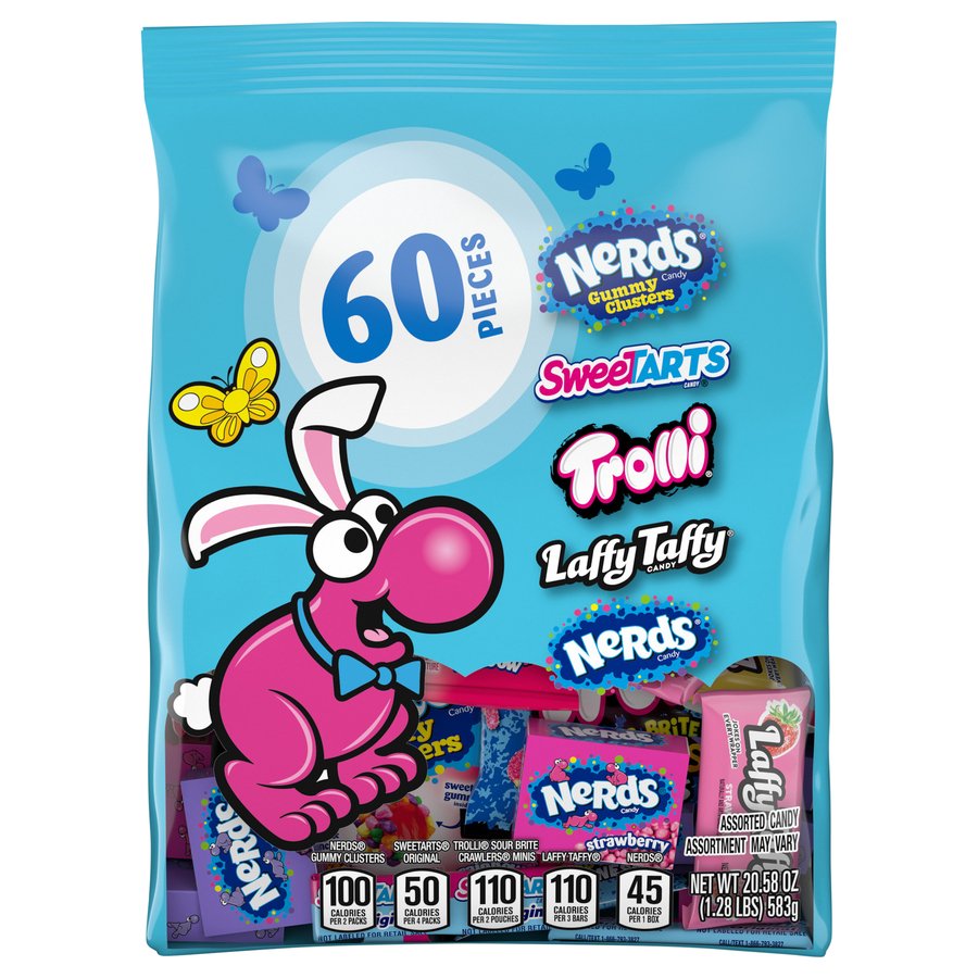 Nerds, SweeTARTS, Trolli & Laffy Taffy Assorted Easter Candy