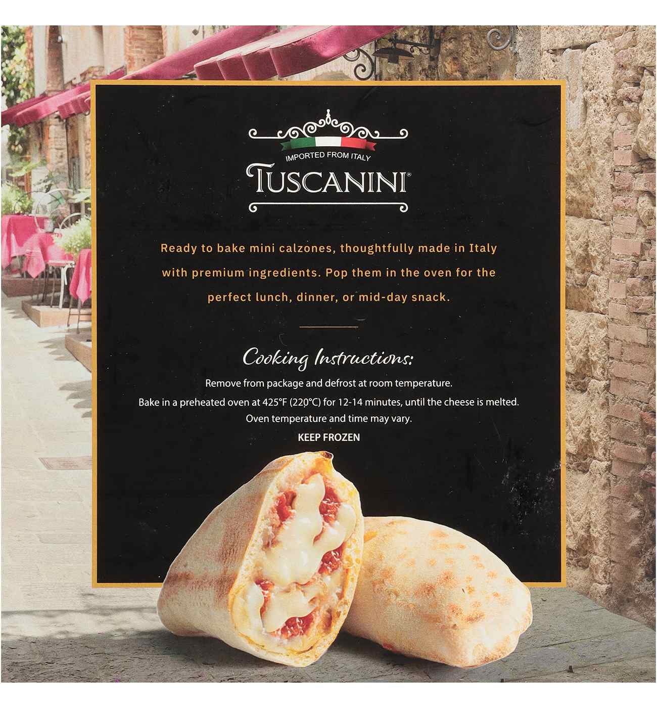 Tuscanini Kosher Mini Margherita Calzones - Shop Appetizers at H-E-B