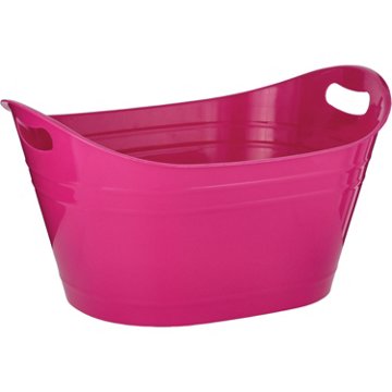 Destination Holiday Large Party Bucket - Pink, 17.1'' x 12.8'' x 9.7''