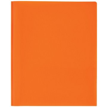 H-E-B Poly Pocket Folder with Prongs - Orange