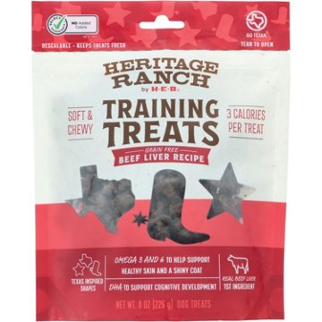 Heritage Ranch by H-E-B Training Treats - Beef Liver, 8 oz