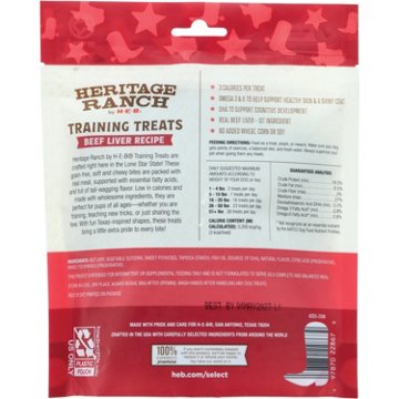 Heritage Ranch by H-E-B Training Treats - Beef Liver, 8 oz