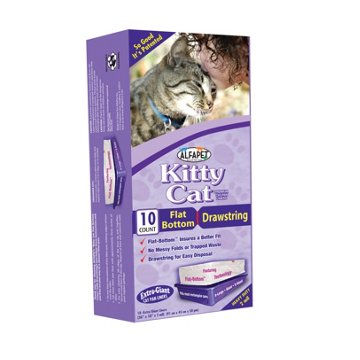 Alfapet Kitty Cat Flat Bottom Pan Liners