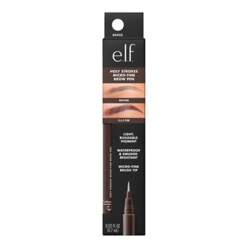 e.l.f. Holy Strokes Micro-Fine Brow Pen - Deep Brown