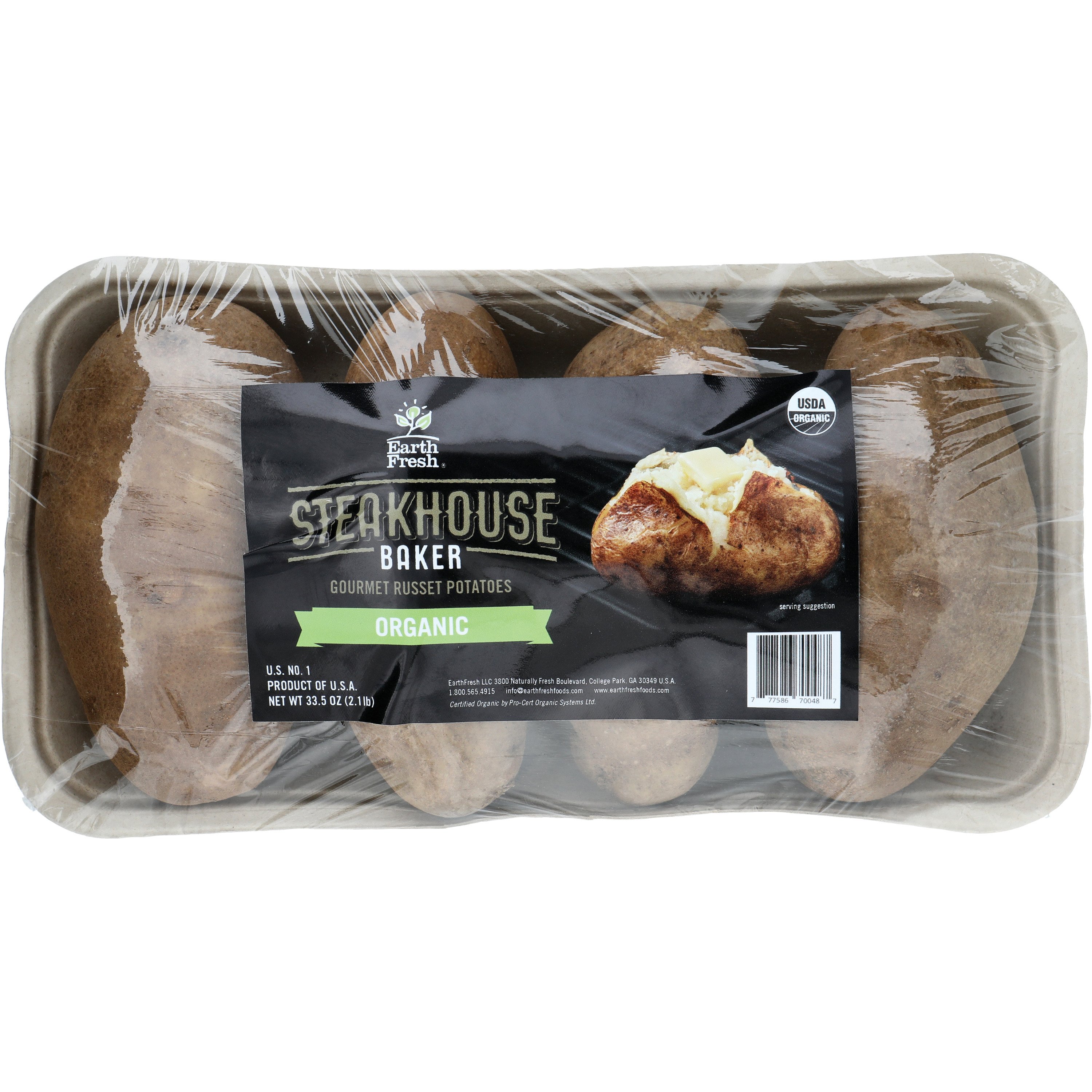 Earth Fresh Organic Russet Potatoes - Shop Potatoes & carrots at H-E-B