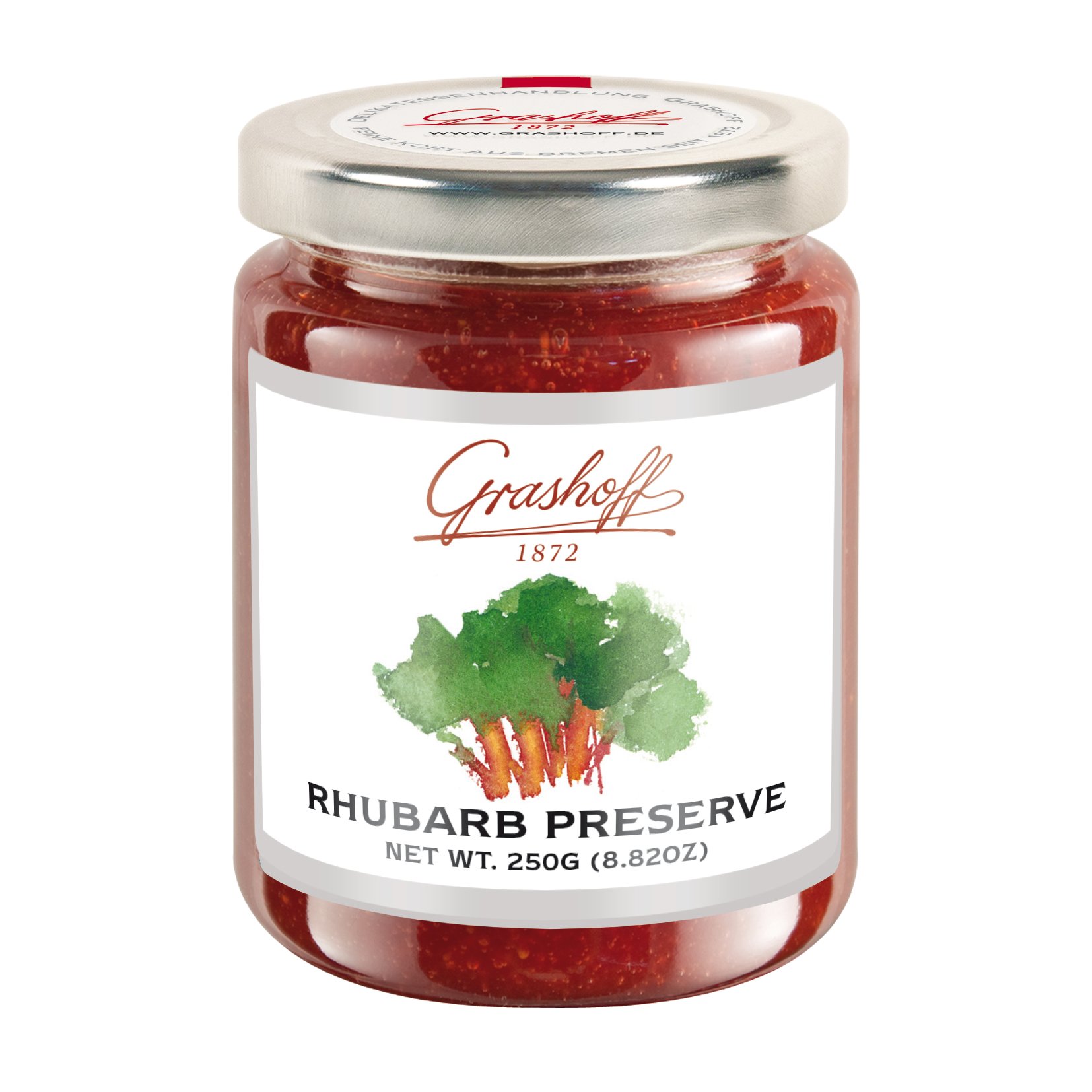 Grashoff Rhubarb Preserve, 8.82 oz | Central Market - Really Into Food
