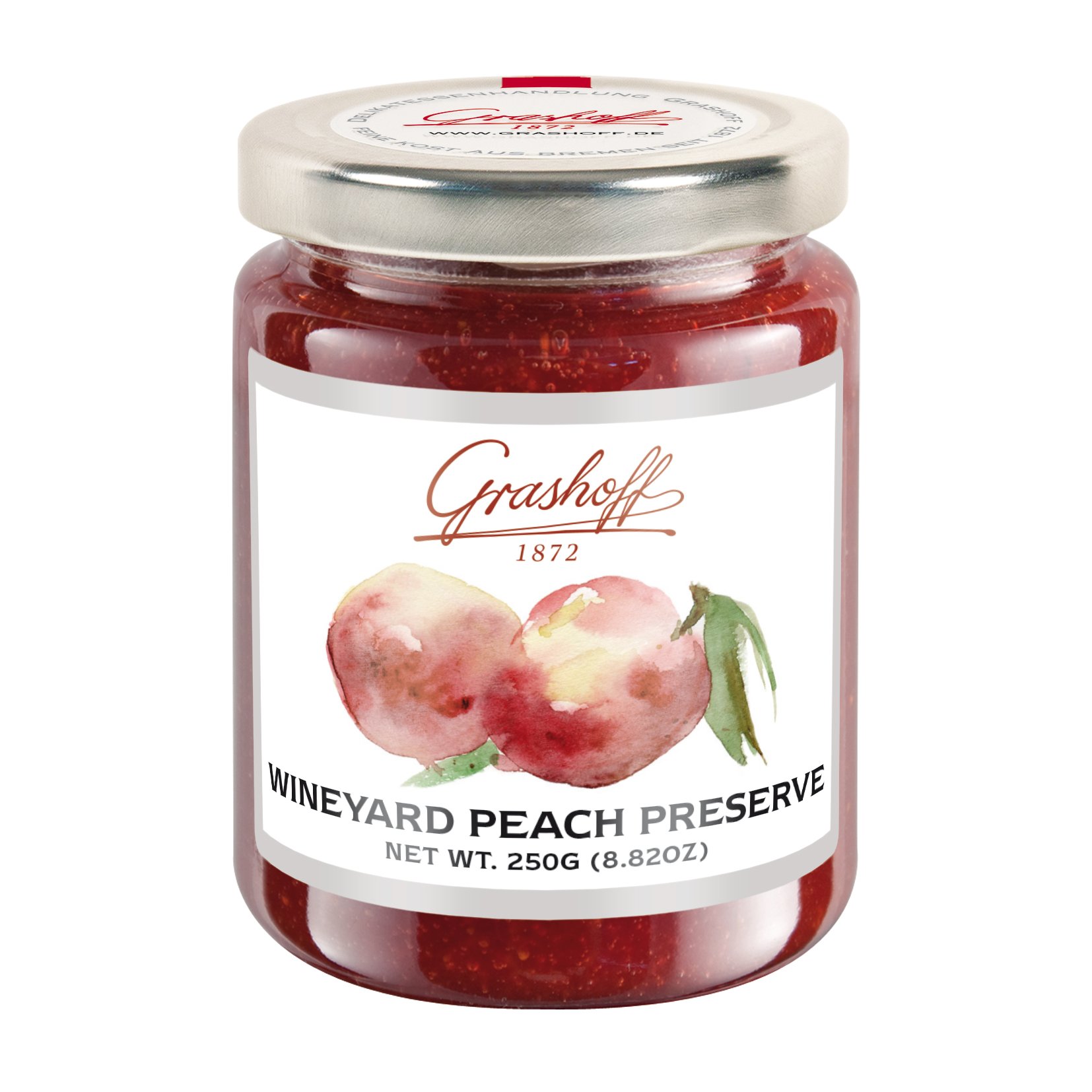 Grashoff Wineyard Peach Preserve, 8.82 oz | Central Market