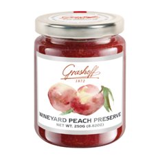 Grashoff Wineyard Peach Preserve, 8.82 oz | Central Market