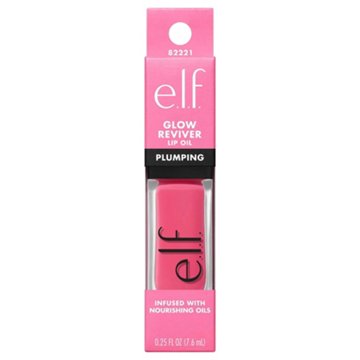 e.l.f. Glow Reviver Plumping Lip Oil - Neutral Pink