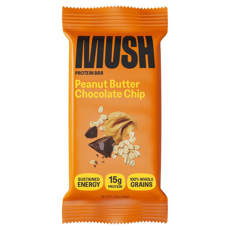 Mush 15g Protein Bar - Peanut Butter Chocolate Chip , 2.3 oz | Central ...