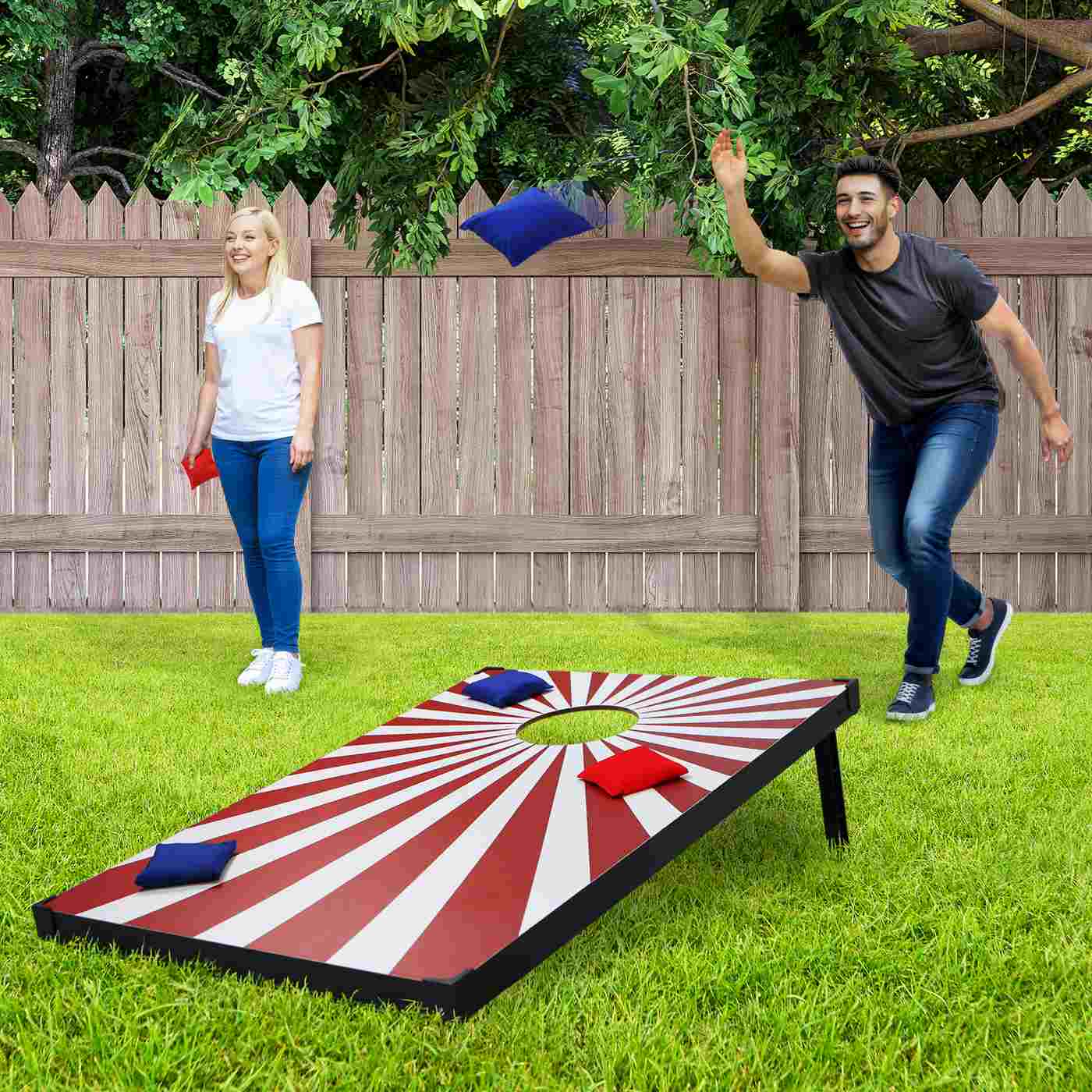 So! Summer Classic Cornhole Game Set; image 5 of 10