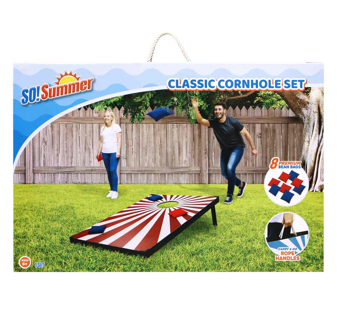 So! Summer Classic Cornhole Game Set; image 8 of 10