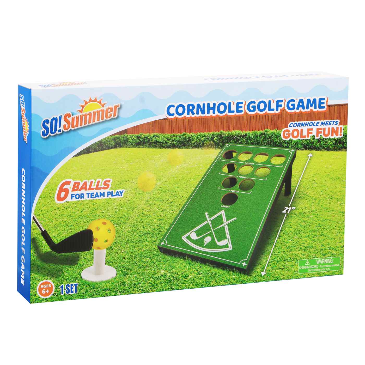 So! Summer Cornhole Golf Game Set; image 4 of 9