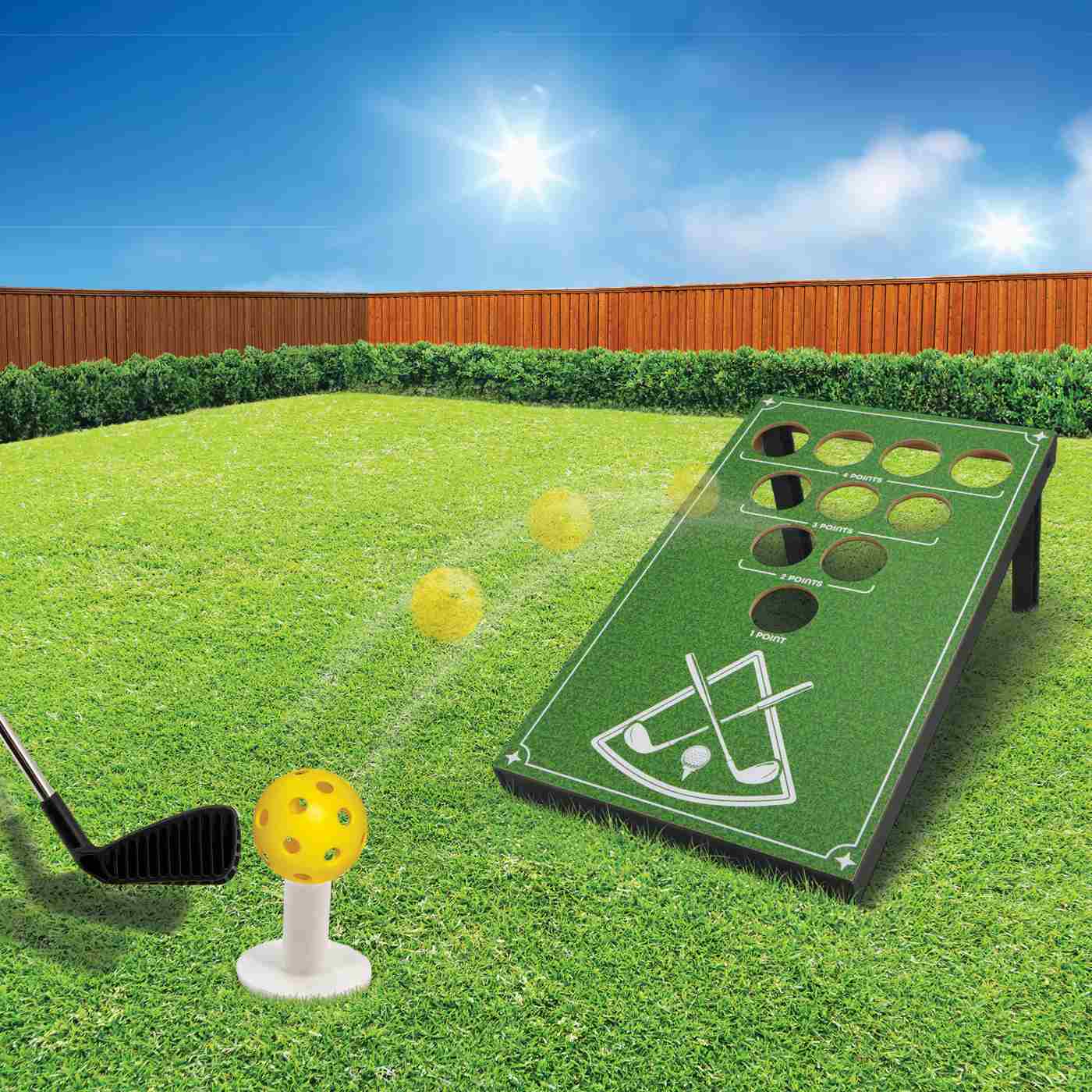 So! Summer Cornhole Golf Game Set; image 7 of 9