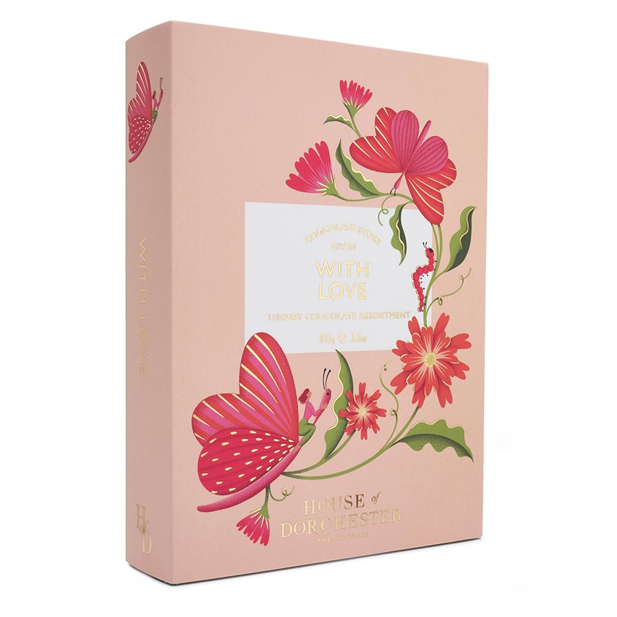 House Of Dorchester With Love Luxury Chocolate Assortment Box, 8