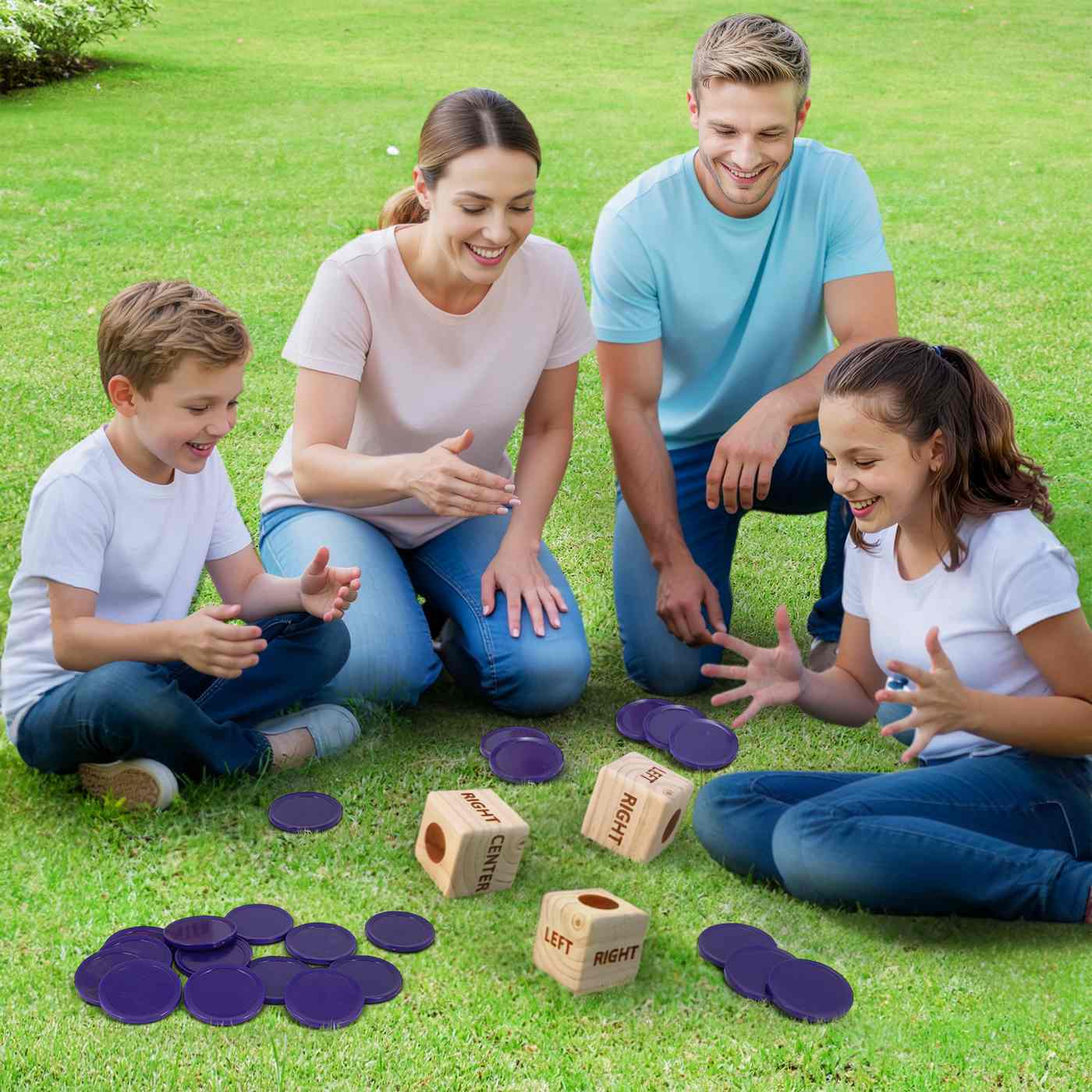 So! Summer Roll & Pass Left Center Right Game; image 4 of 8