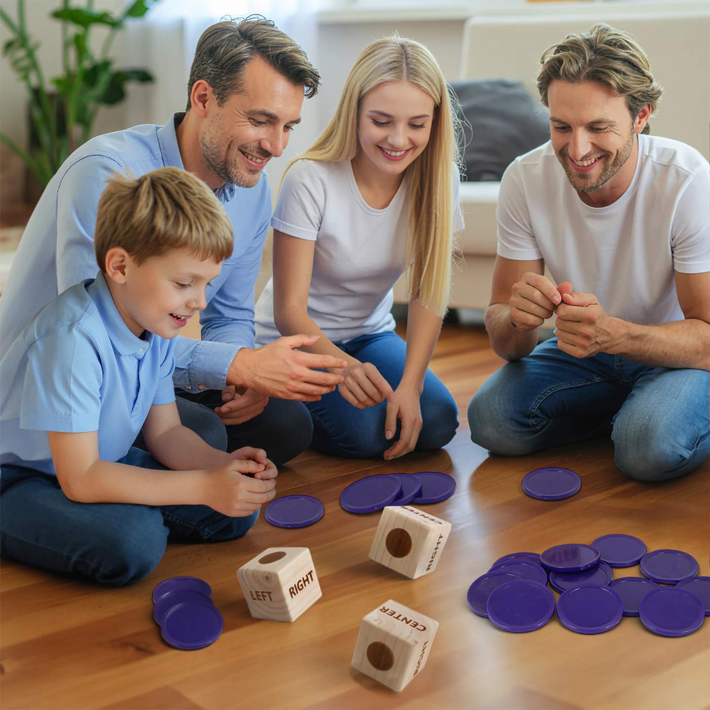 So! Summer Roll & Pass Left Center Right Game; image 5 of 8