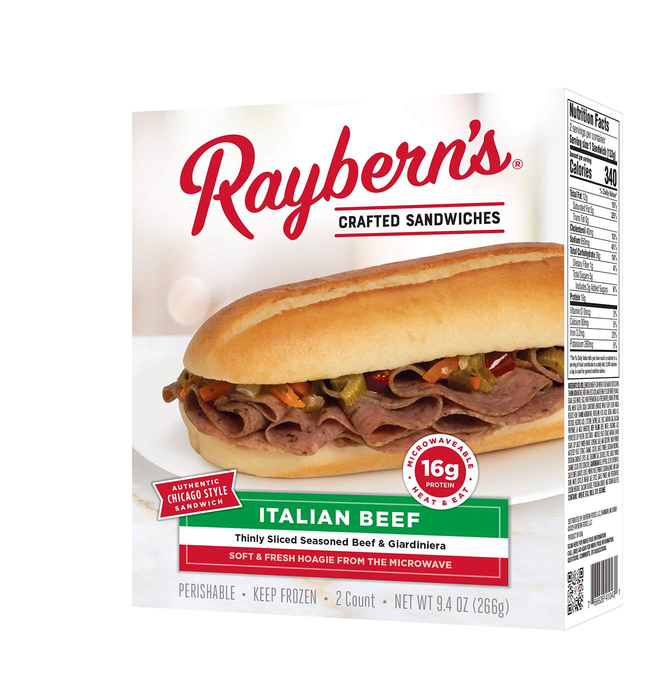 Raybern's Italian Beef Hoagies; image 5 of 7