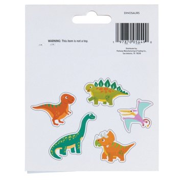 Destination Holiday Dinosaurs Stickers, 25 ct