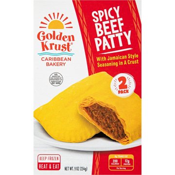 Golden Krust Spicy Beef Patty Empanadas, 2 ct