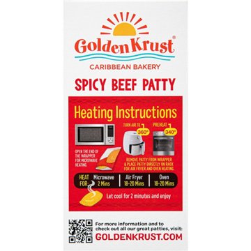 Golden Krust Spicy Beef Patty Empanadas, 2 ct