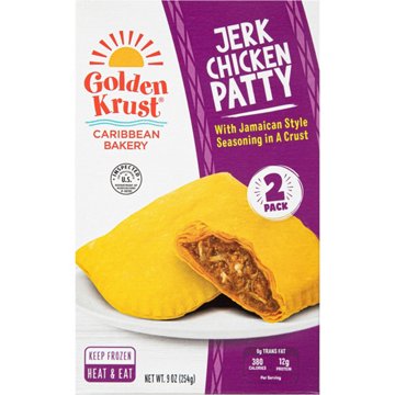 Golden Krust Jerk Chicken Patty Empanadas, 2 ct