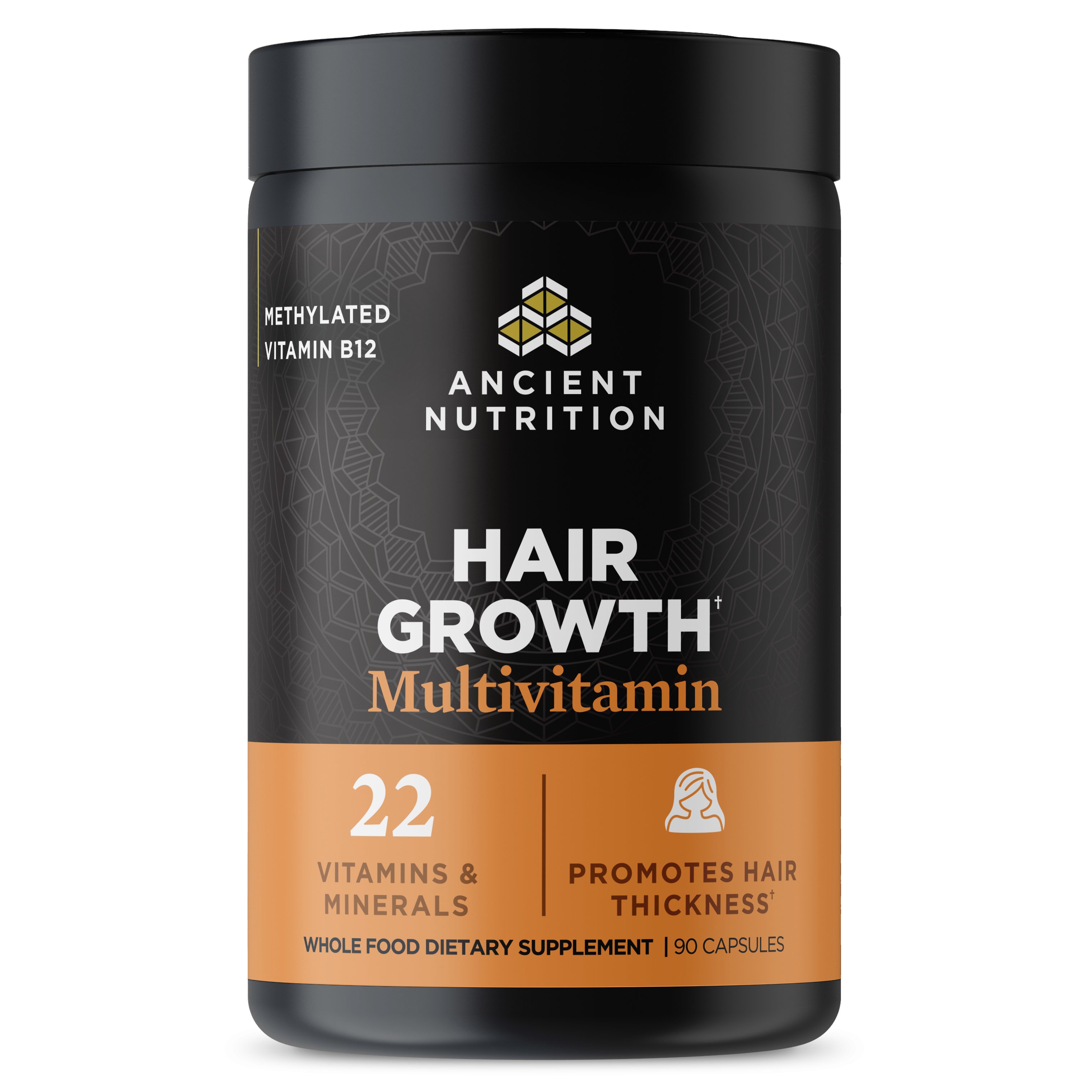 Mary Ruth's Gray Guard Natural Hair Color Liposomal Liquid Supplement - Peach Vanilla, 15.22 oz | Central Market