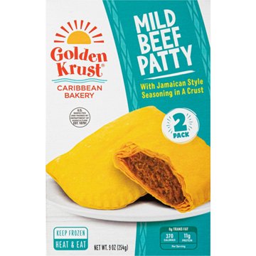 Golden Krust Mild Beef Patty Empanadas, 2 ct