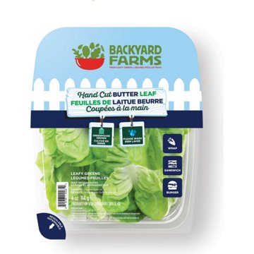 Backyard Farms Hand Cut Butter Leaf Lettuce, 4 oz