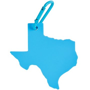 Destination Holiday Texas Backpack Tag, 3.5'' x 5.5''