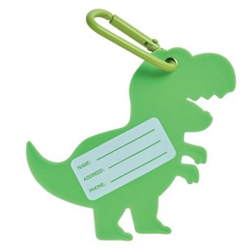 Destination Holiday Dinosaur Backpack Tag