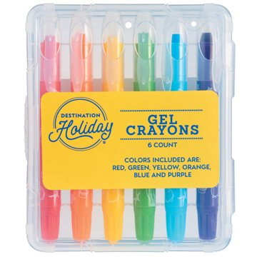 Destination Holiday Bright Gel Crayons