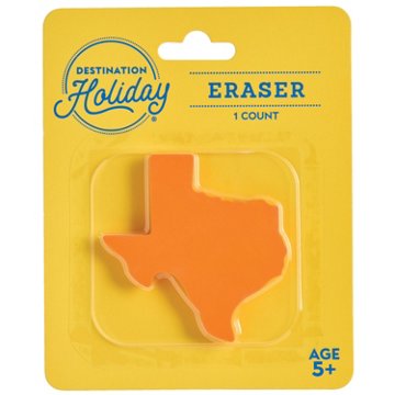 Destination Holiday Large Texas Eraser