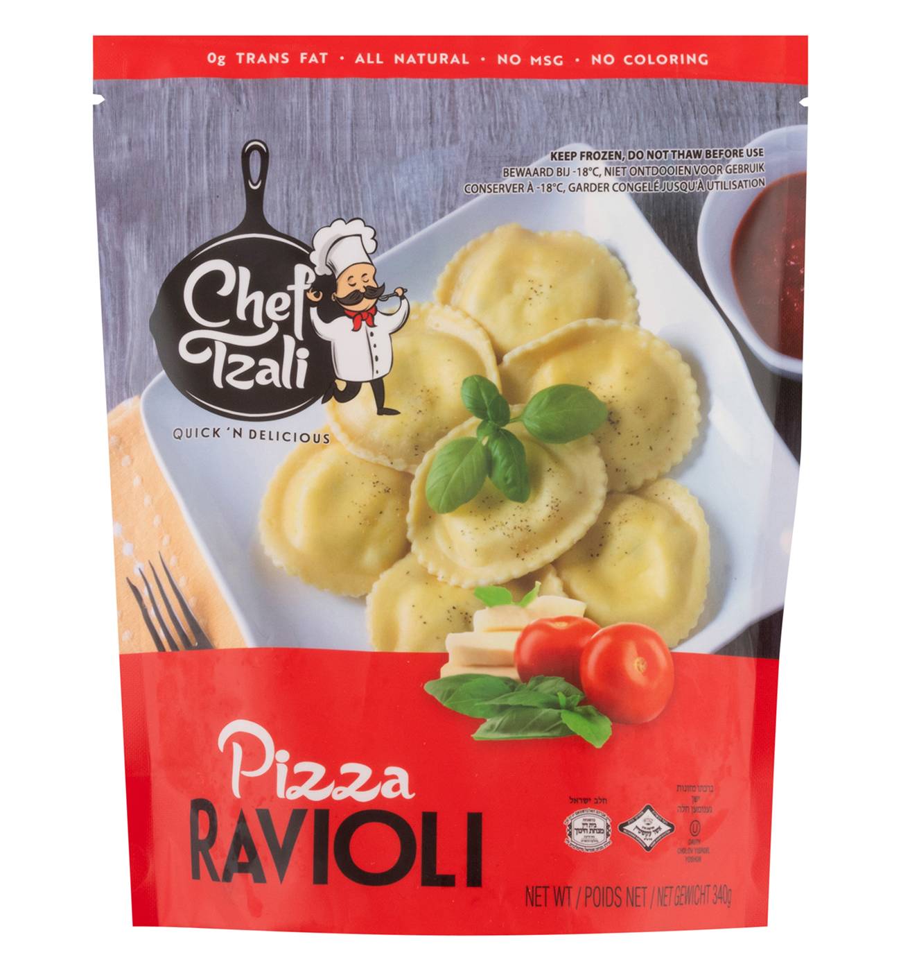 Chef Tzali Kosher Pizza Ravioli - Shop Entrees & sides at H-E-B