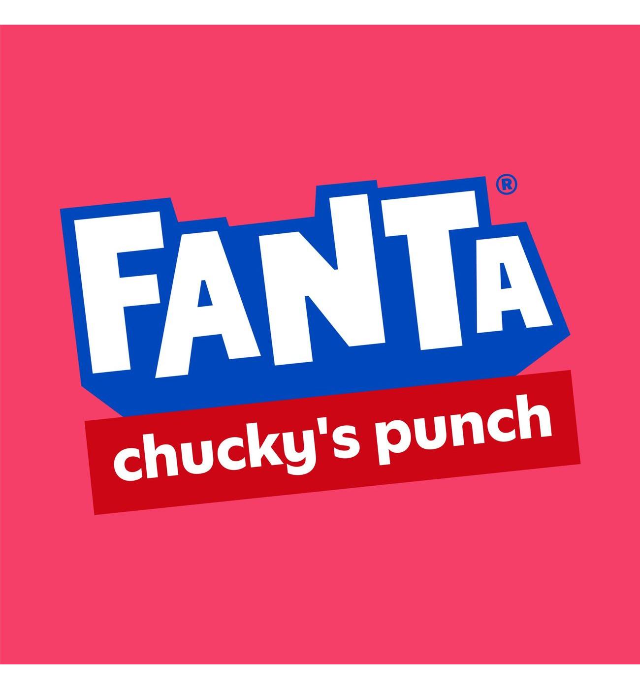 Fanta Fruit Punch Soda 12 pk Cans Chucky's Punch Halloween Edition; image 3 of 10