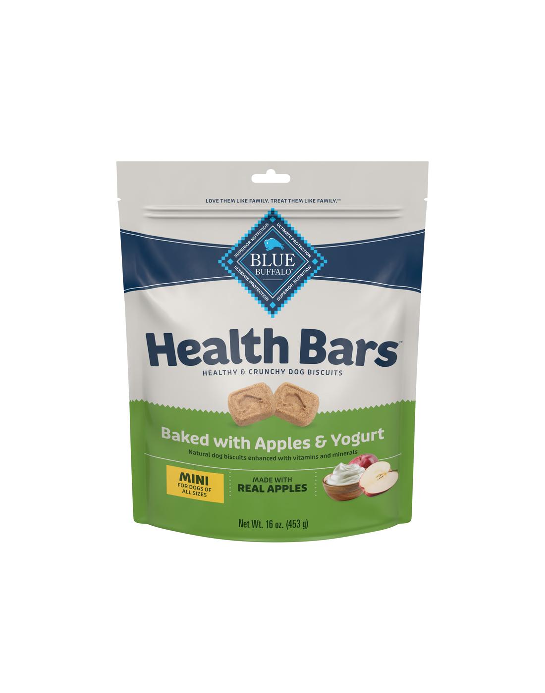 Blue Buffalo Health Bars Dog Biscuits - Apples & Yogurt; image 1 of 2