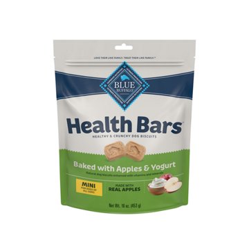Blue Buffalo Health Bars Dog Biscuits - Apples & Yogurt, 16 oz