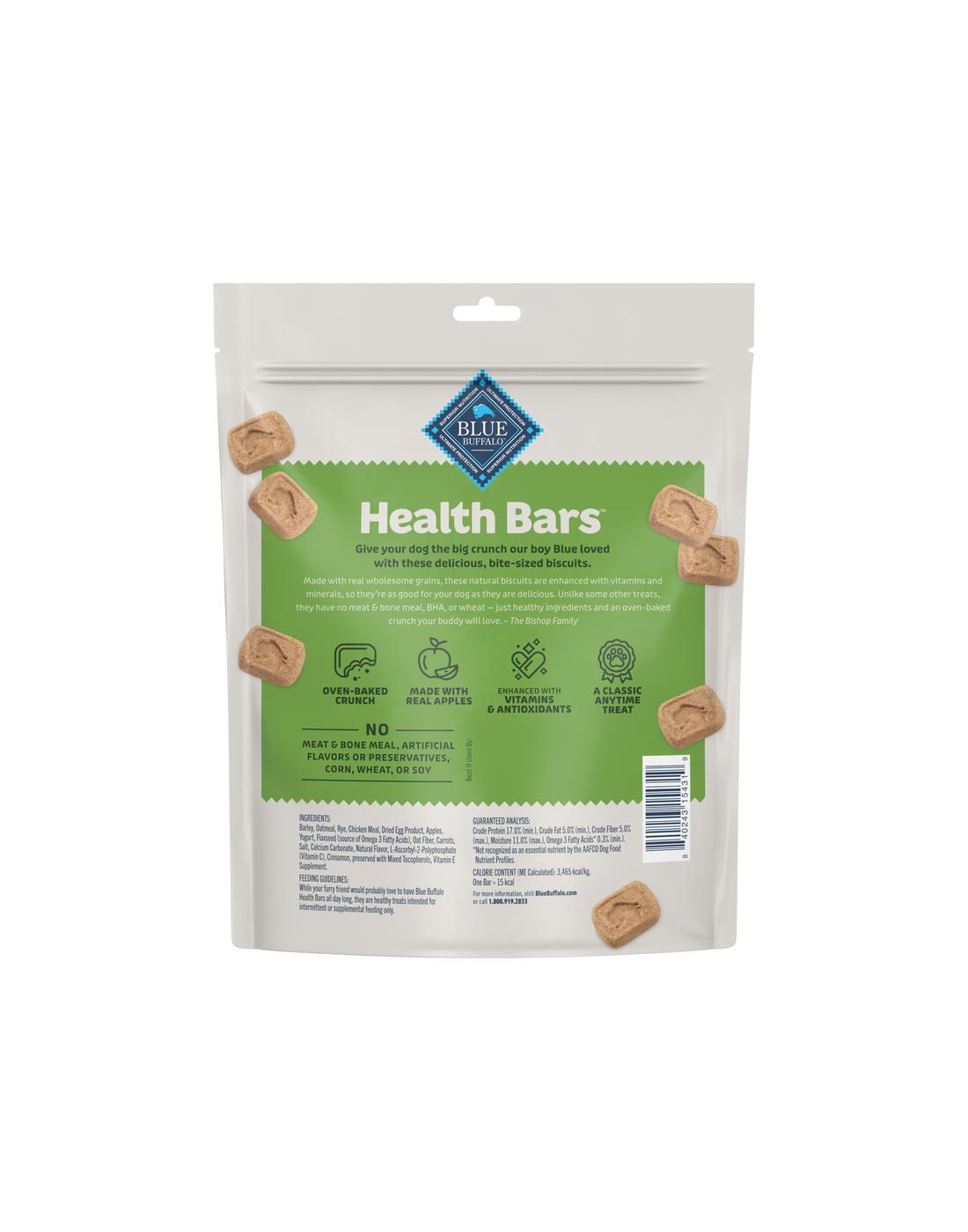 Blue Buffalo Health Bars Dog Biscuits - Apples & Yogurt; image 2 of 2
