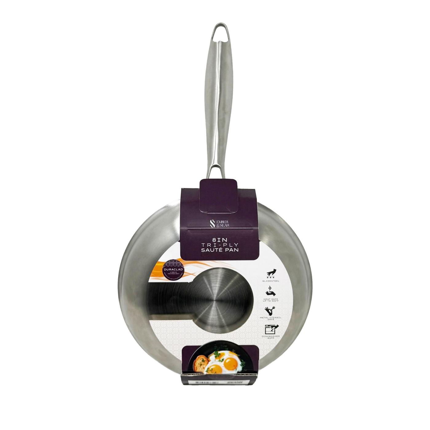 Ember & Sear Tri-Ply Stainless Steel Fry Pan; image 2 of 2