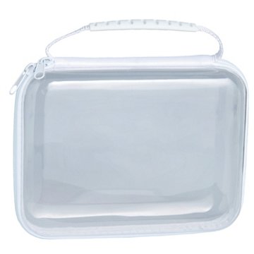 Destination Holiday Small Clear Pencil Case, 7.8'' x 7'' x 2''