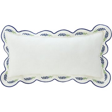 Destination Holiday Bluebonnet Lumbar Pillow, 12'' x 24''