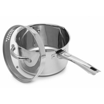 Ember & Sear Stainless Steel Saucepan, 3.5 qt