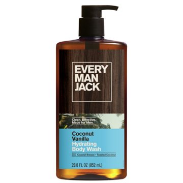 Every Man Jack Men's Hydrating Body Wash - Coconut & Vanilla