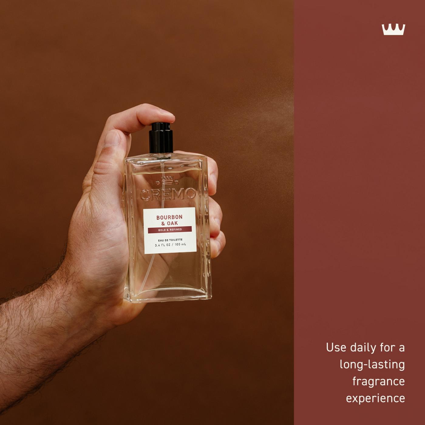 Cremo Men's Spray Cologne - Bourbon & Oak; image 7 of 9